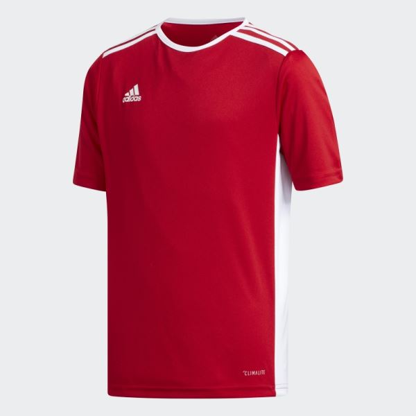 Red Adidas Entrada Jersey