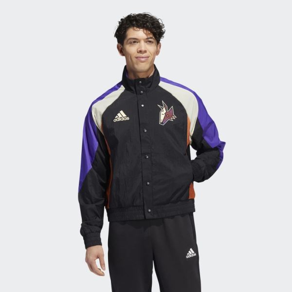 Adidas Coyotes Reverse Retro Jacket Black