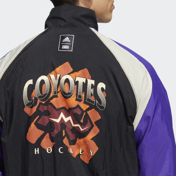 Adidas Coyotes Reverse Retro Jacket Black