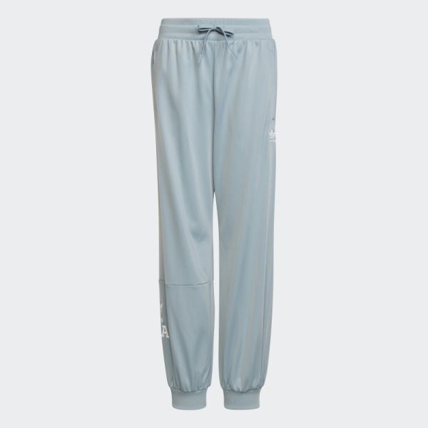 Grey Adidas Graphic Print Tracksuit Bottoms