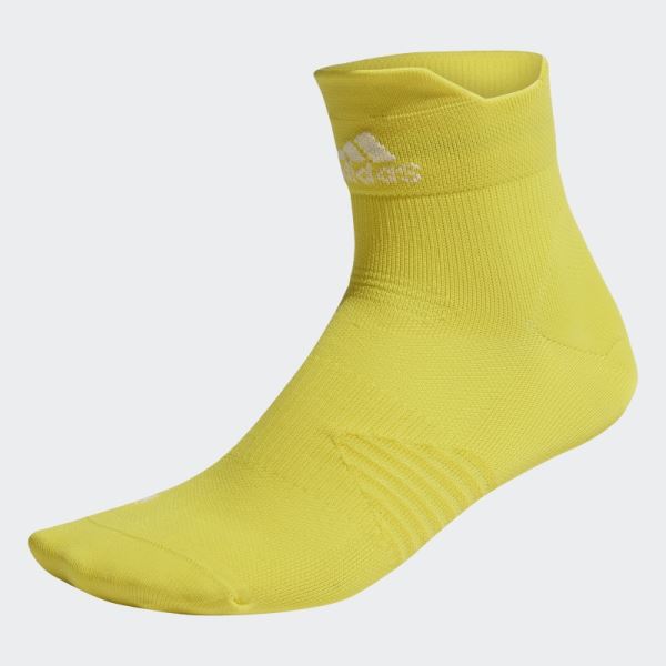 Ankle Performance Running Socks Yellow Adidas