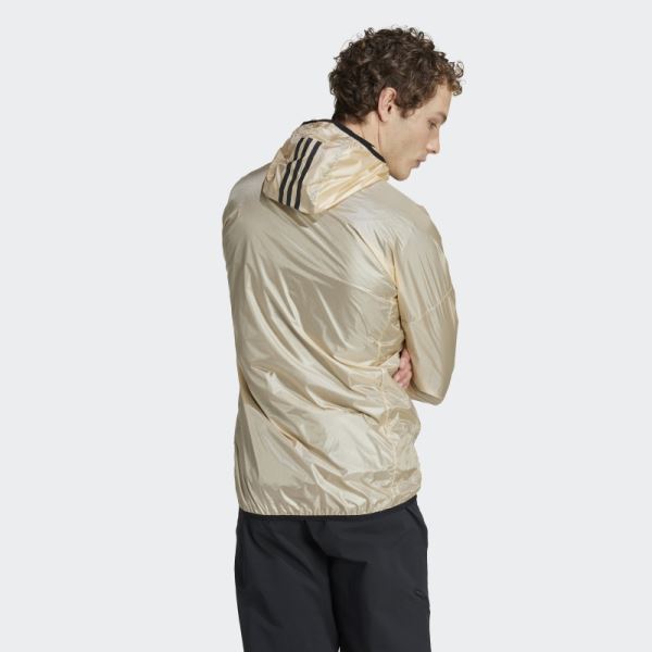 Sand Techrock Three-in-One Wind Hooded Jacket Adidas