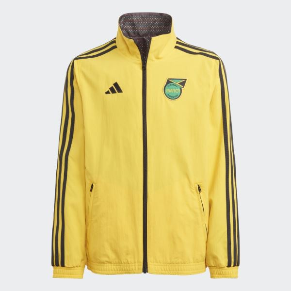 Adidas Jamaica Anthem Jacket Black