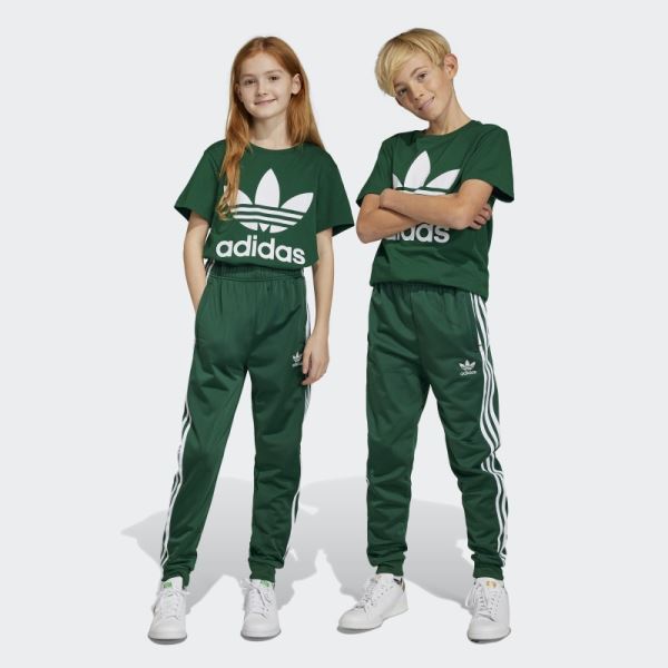 Dark Green Adicolor SST Track Pants Adidas