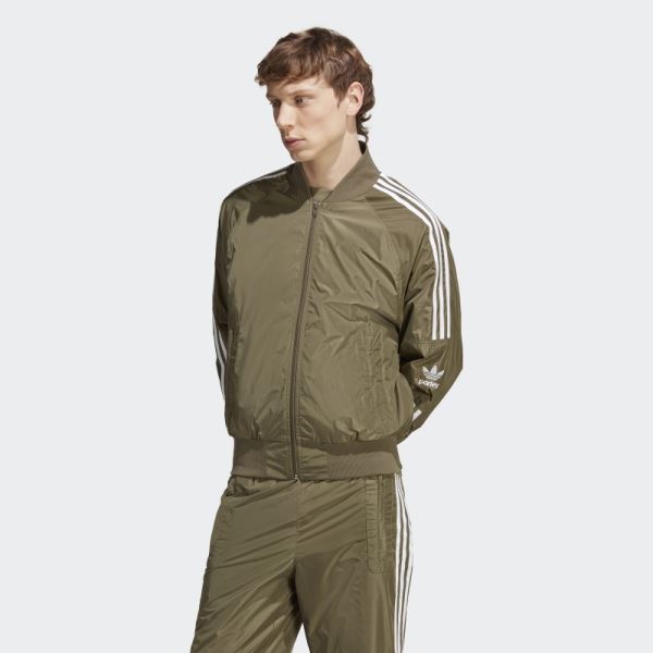 Olive Adicolor Parley Track Top Adidas