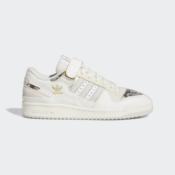 Fashion White Adidas Forum 84 Low Shoes