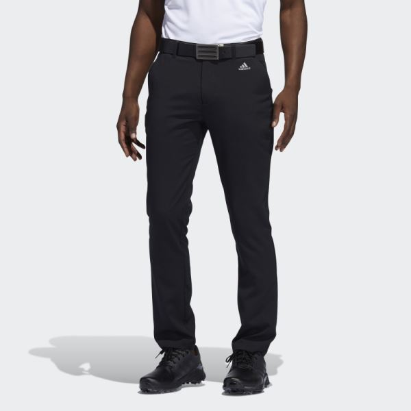 Black Adidas Recycled Content Tapered Golf Pants