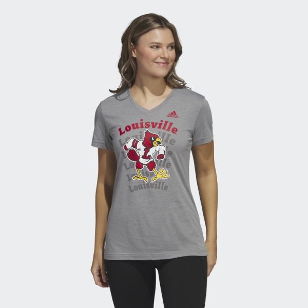 Cardinals Tee Core Heather Adidas