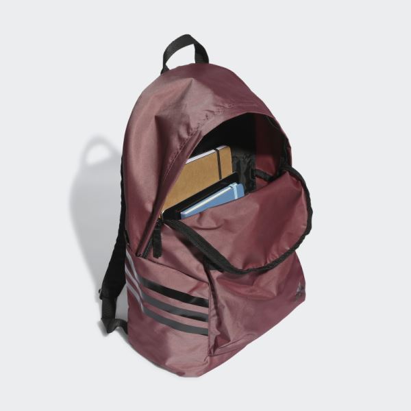 Adidas Classics Future Icons 3-Stripes Glam Backpack Red