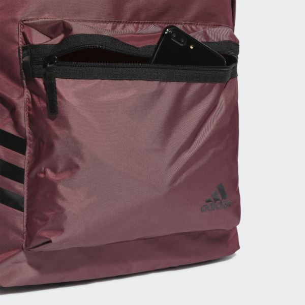 Adidas Classics Future Icons 3-Stripes Glam Backpack Red