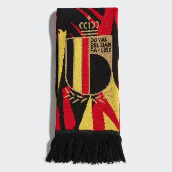 Black Adidas Belgium Scarf