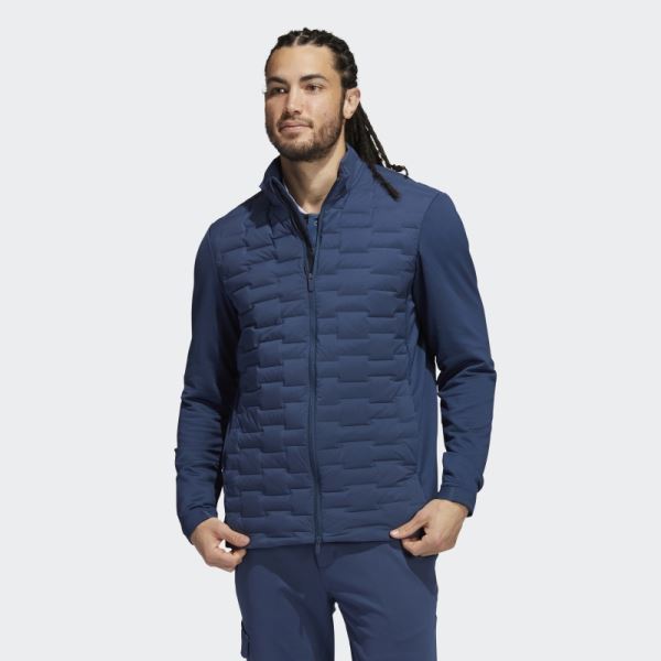 Frostguard Recycled Content Full-Zip Padded Jacket Adidas Navy