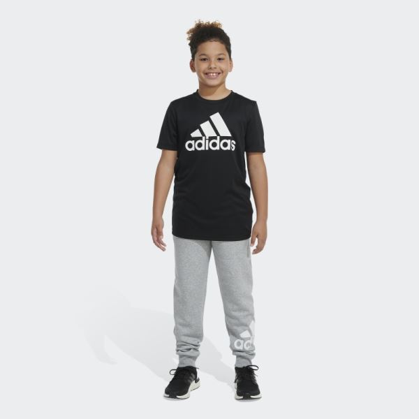 Adidas ESS FLC HTR BOS JOGGER Medium Grey