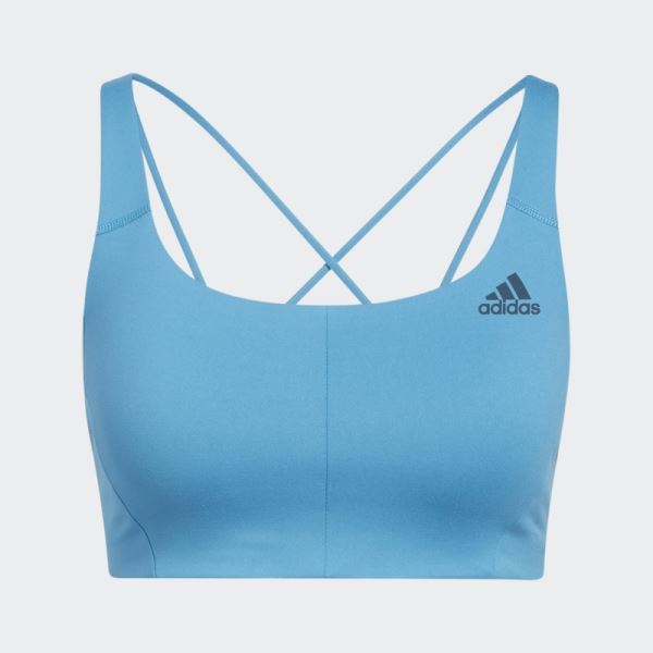 Adidas CoreFlow Medium-Support Bra Craft Blue