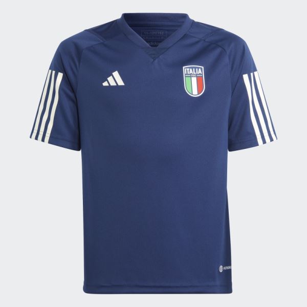 Italy Tiro 23 Training Jersey Dark Blue Adidas