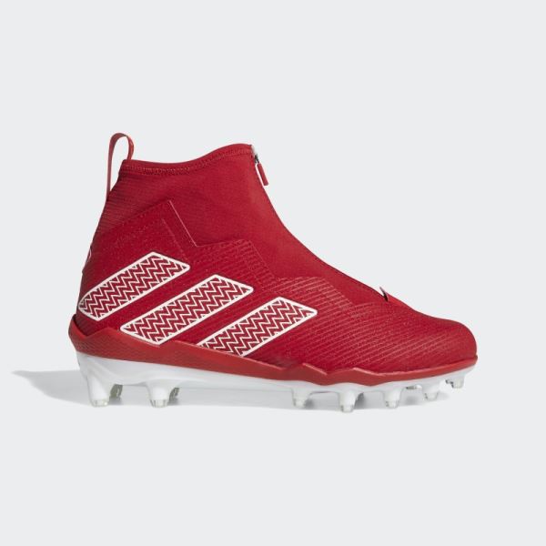 Red Adidas Nasty 2.0 Cleats