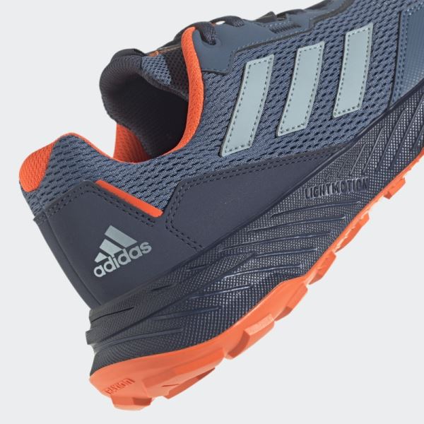 Orange Adidas Tracefinder Trail Running Shoes