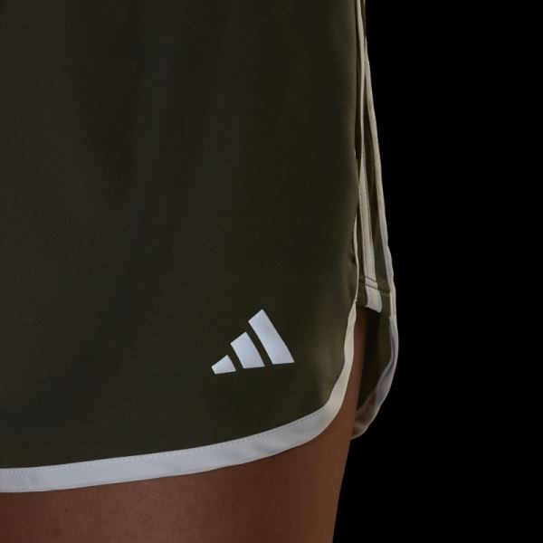 Adidas Marathon 20 Running Shorts Olive