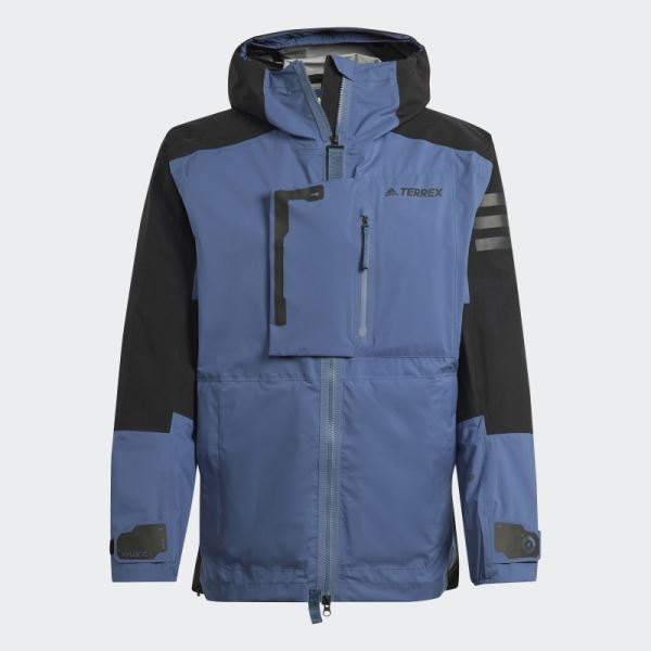 Adidas TERREX XPLORIC RAIN.RDY HIKING JACKET Steel