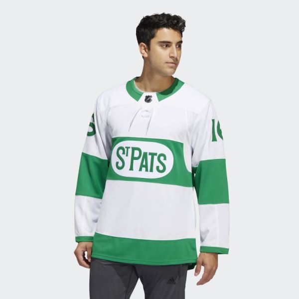 Adidas Mitch Marner Toronto St Pats Jersey White