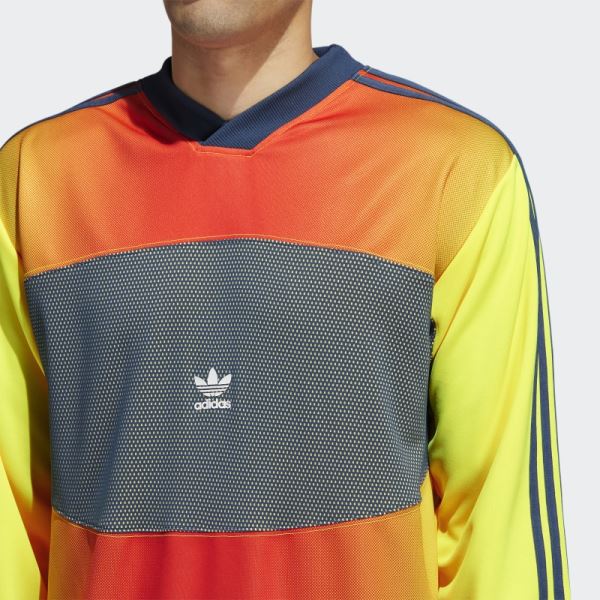 Yellow Adidas Goalkeeper Jersey