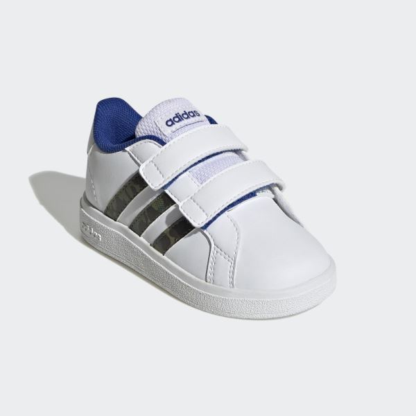 Royal Blue Adidas Grand Court 2.0 Shoes