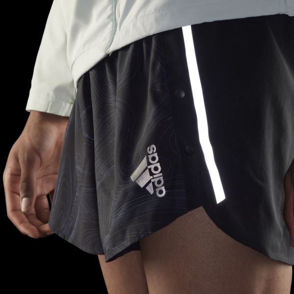 Hot Adidas Designed for Running for the Oceans Shorts Blue