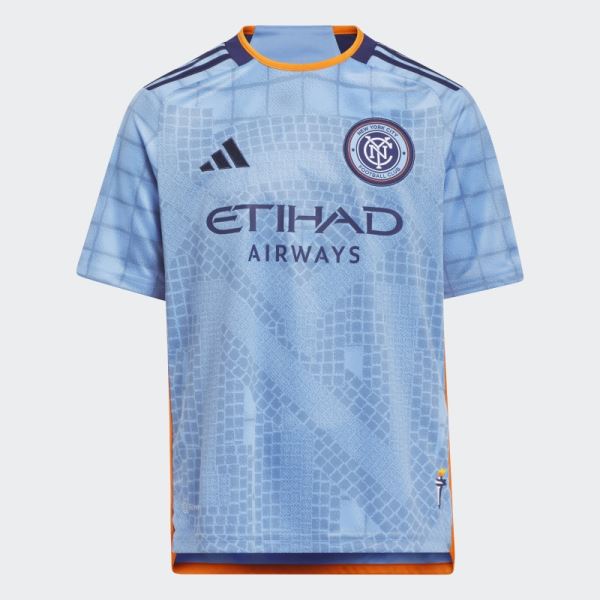 New York City FC 23/24 Home Jersey Bahia Light Blue Adidas