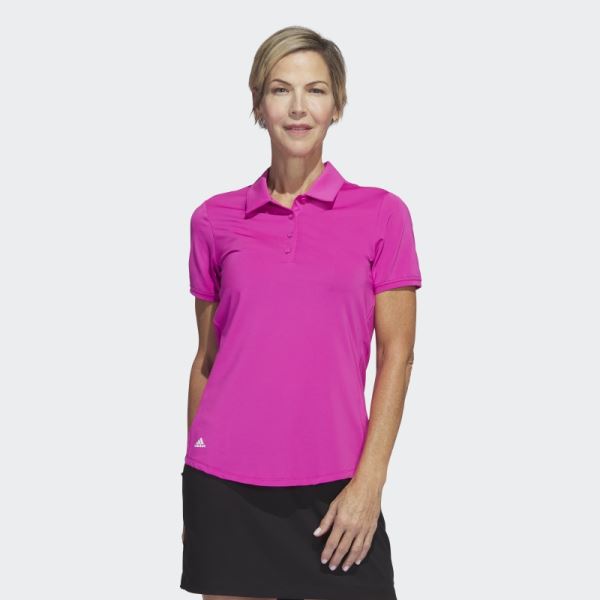 Fuchsia Ultimate365 Solid Polo Shirt Adidas