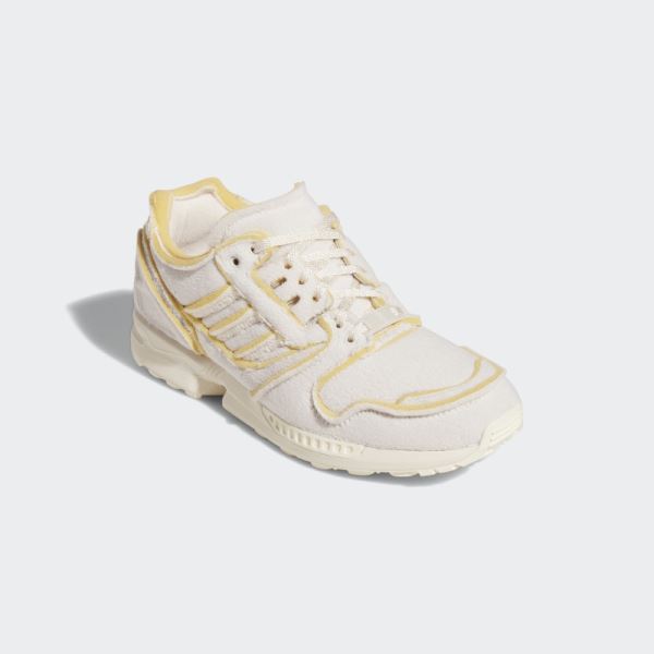 Stylish White Adidas Cozy ZX 8000 Shoes