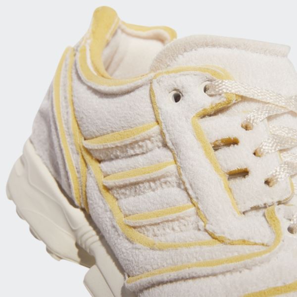 Stylish White Adidas Cozy ZX 8000 Shoes