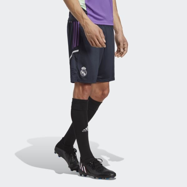 Night Navy Adidas Real Madrid Condivo 22 Training Shorts