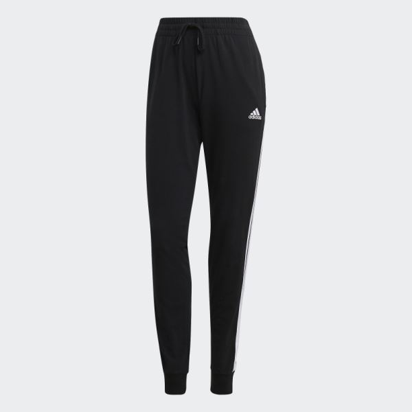 Essentials 3-Stripes Pants Adidas Black