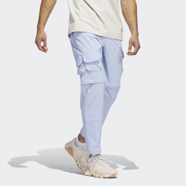 Adicross Zip-Off Golf Pants Adidas Blue Dawn