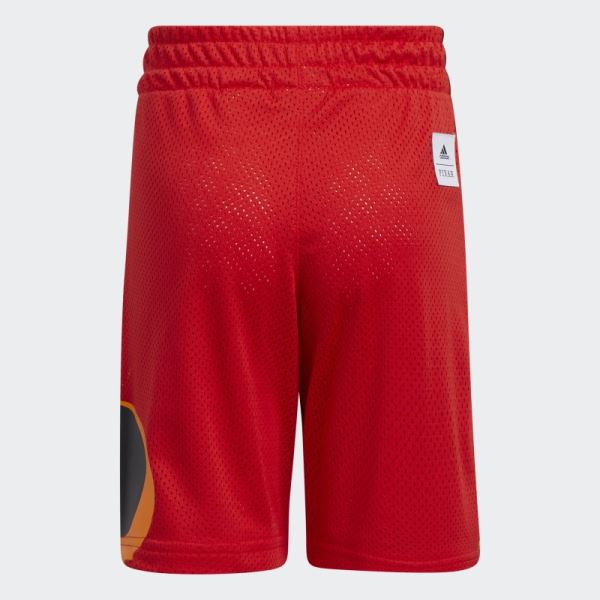 Adidas Red Metroville Shorts