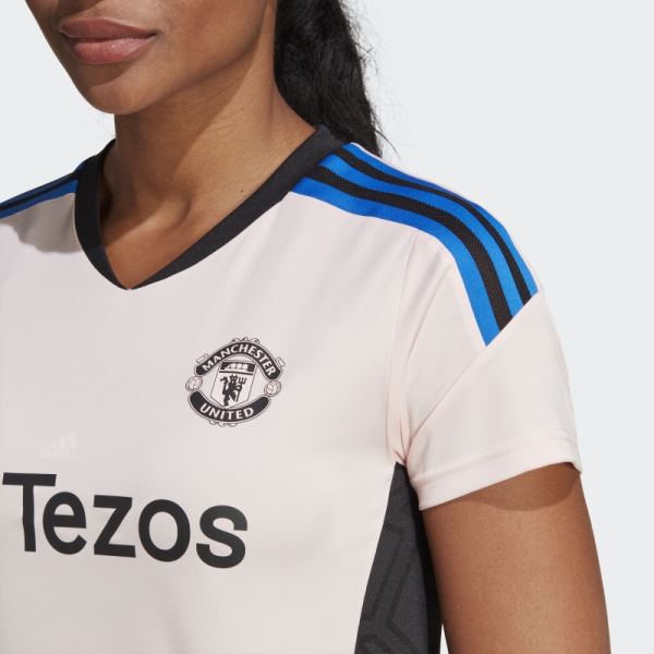 Icey Pink Manchester United Condivo 22 Training Jersey Adidas