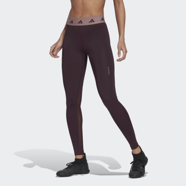 Maroon Germany Tights Adidas