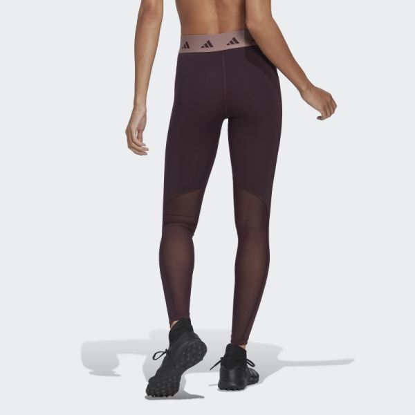 Maroon Germany Tights Adidas