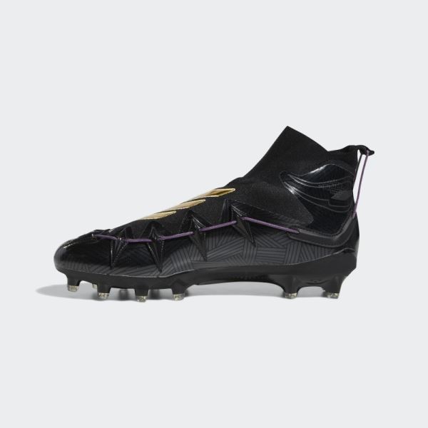 Adidas Black Marvel Black Panther Freak Ultra Cleats