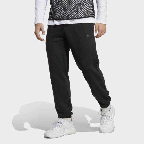 Black ALL SZN French Terry Pants Adidas