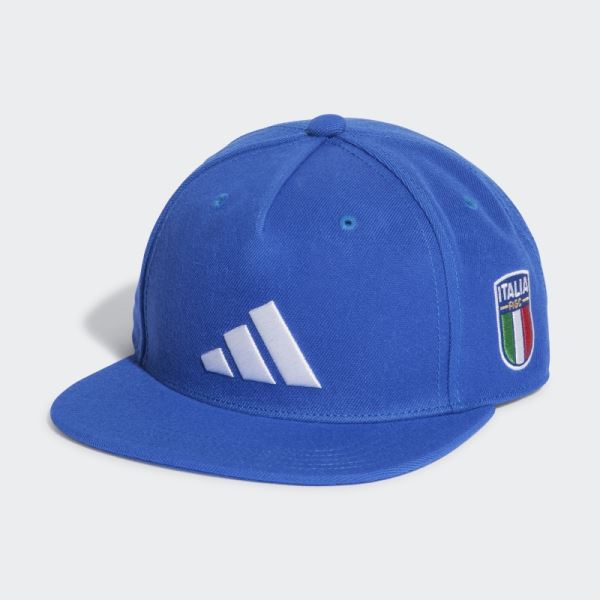 Italian Football Snapback Cap Blue Adidas