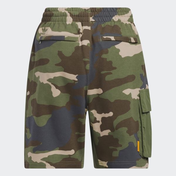 Adidas Camo Print Terry Shorts (All Gender)