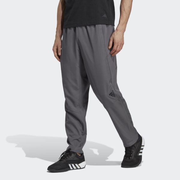 Grey AEROREADY Designed for Movement Training Pants Adidas