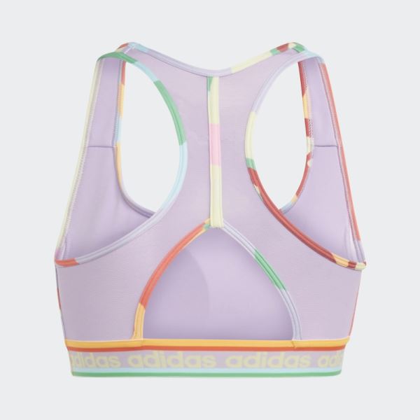 Adidas x FARM Rio Medium-Support Bra Real Gold