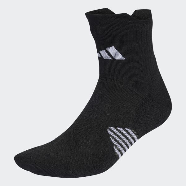 Black Adidas Running x Supernova Quarter Performance Socks