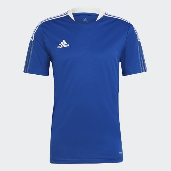 Royal Blue Adidas Tiro 21 Training Jersey