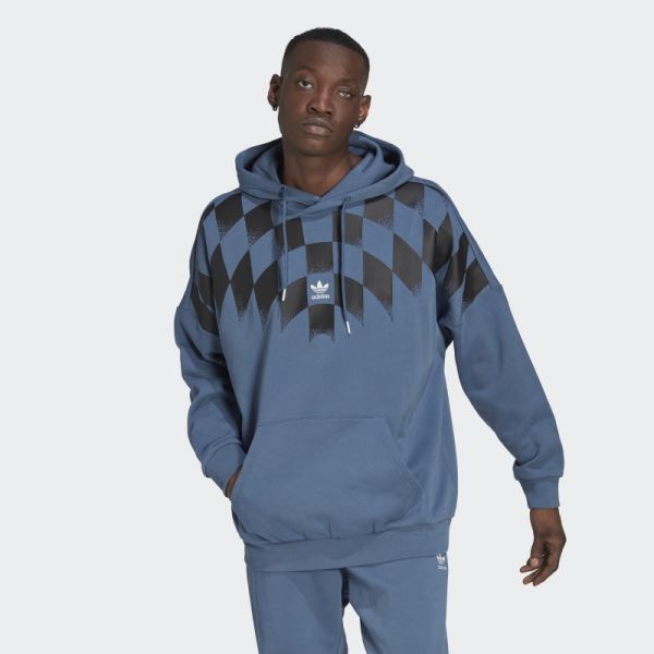 Steel Hot Adidas Rekive Graphic Hoodie