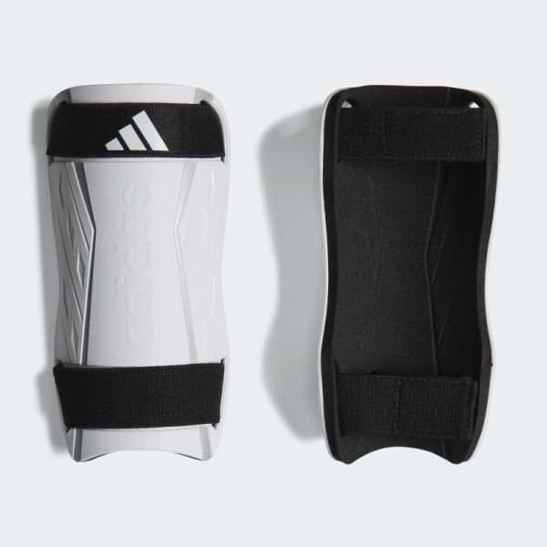 White Tiro Training Shin Guards Adidas