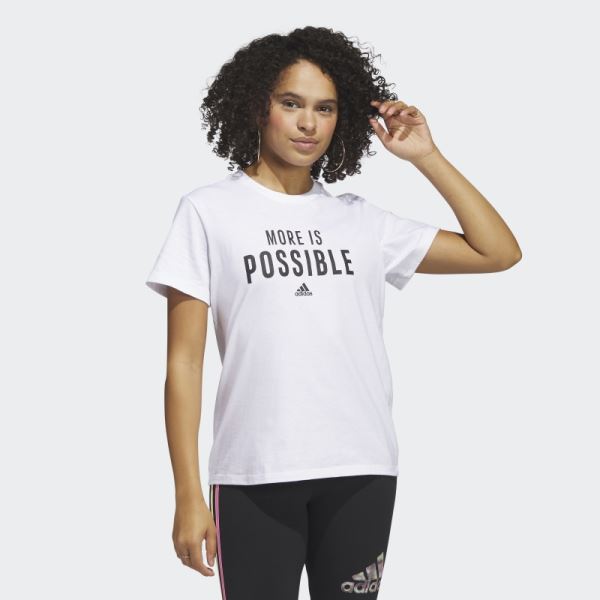 Adidas Possible Tee White