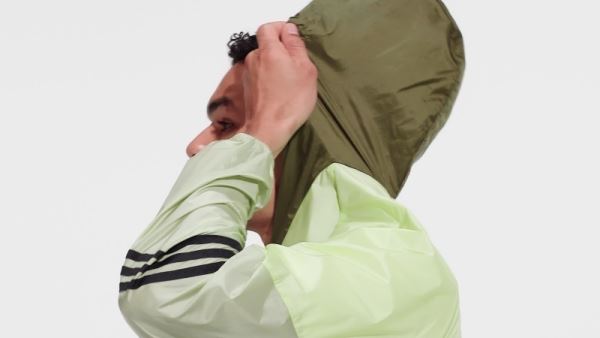 Olive Adidas Back To Sport WIND.RDY Anorak